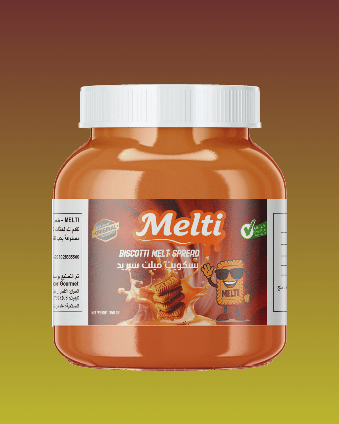melti biscotti spread – 350g